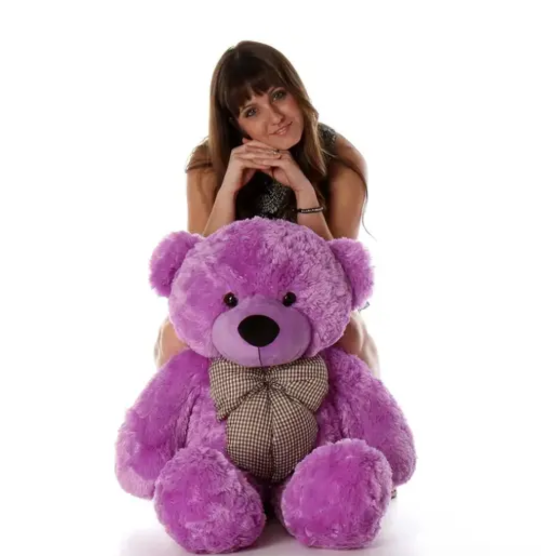 Purple Teddy Bear