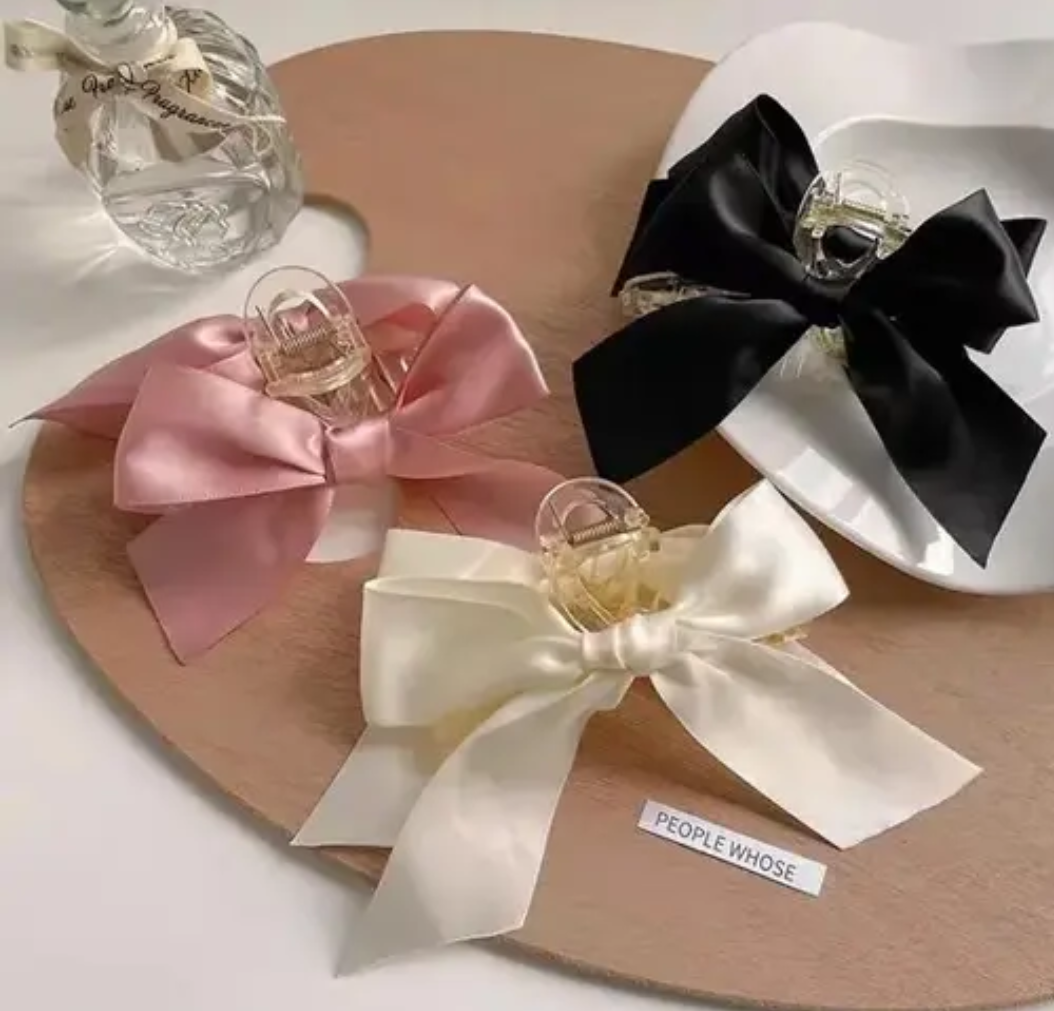 3 pcs Bow Claw Clips