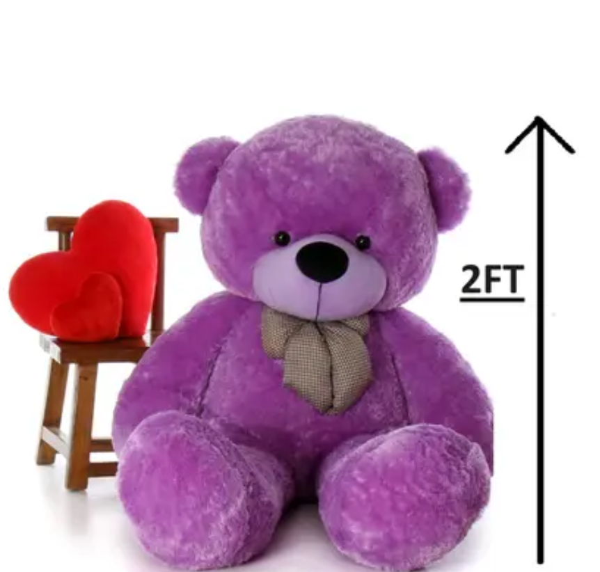 Purple Teddy Bear
