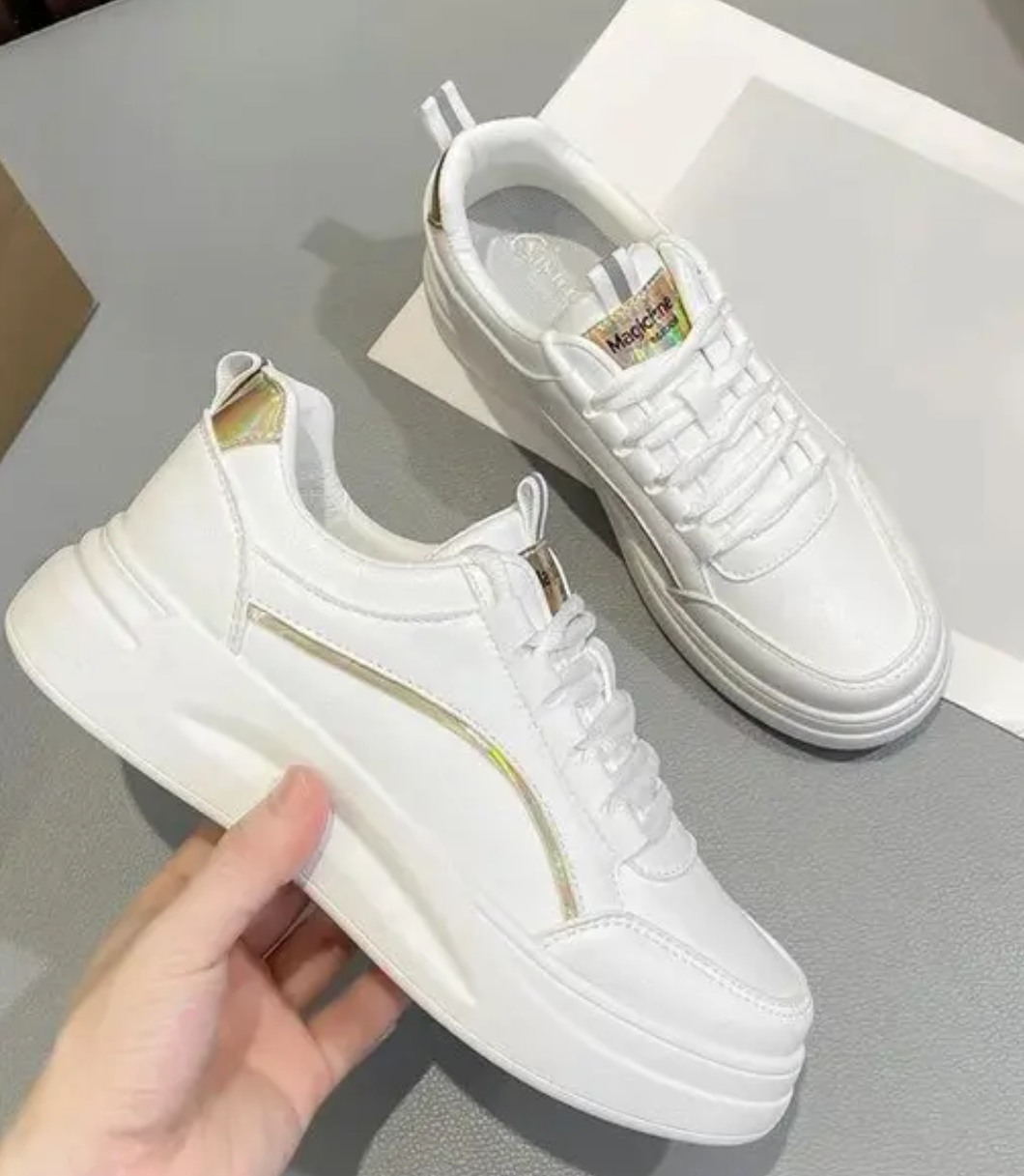 New Women's Stylish Casual Sports Sneakers | Walking Snekers Shoes | Partywear Sneakers | Running Sneakers For Women's and Girl